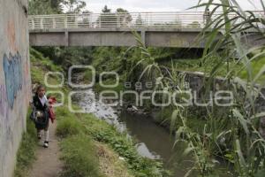 CONCEPCIÓN LA CRUZ . PUENTE PEATONAL