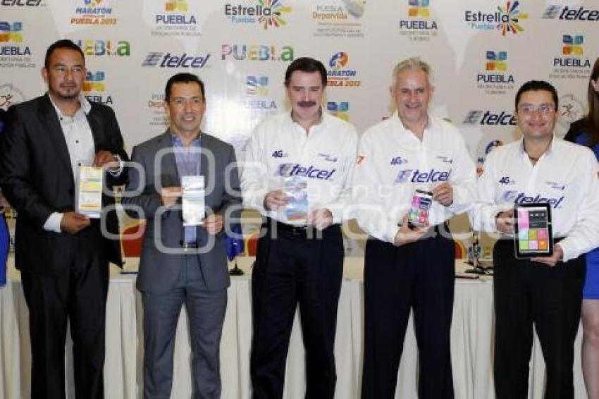 PRESENTACIÓN MARATÓN ESTRELLA DE PUEBLA 2013