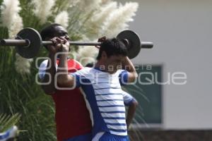 FÚTBOL. ENTRENAMIENTO PUEBLA FC