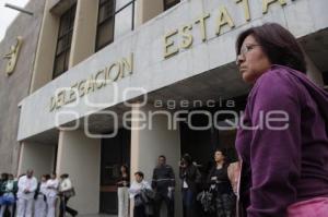 MANIFESTACIÓN SINDICALIZADOS DEL IMSS
