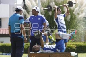 FÚTBOL. ENTRENAMIENTO PUEBLA FC