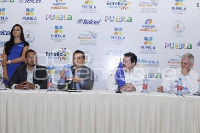 PRESENTACIÓN MARATÓN ESTRELLA DE PUEBLA 2013