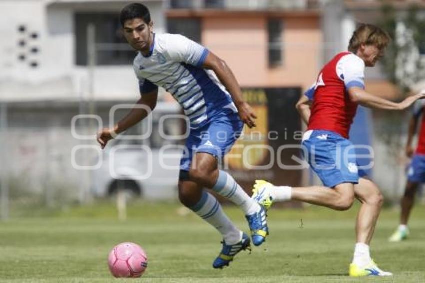 FÚTBOL. ENTRENAMIENTO PUEBLA FC