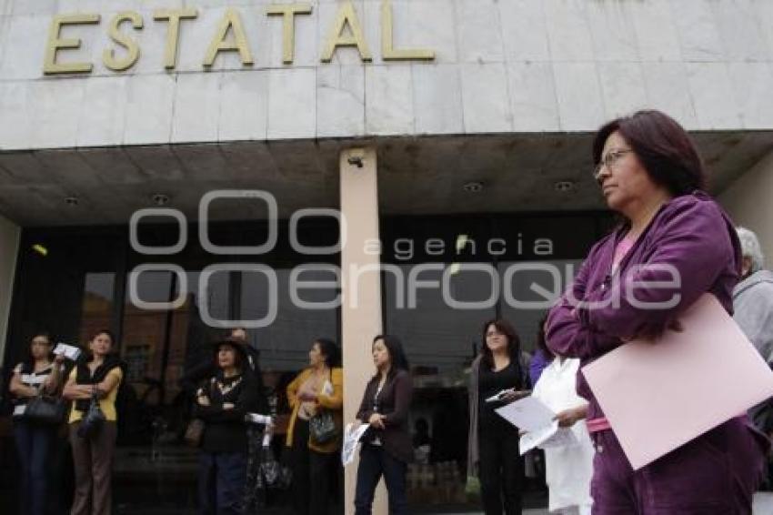 MANIFESTACIÓN SINDICALIZADOS DEL IMSS
