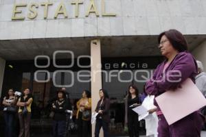 MANIFESTACIÓN SINDICALIZADOS DEL IMSS