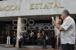 MANIFESTACIÓN SINDICALIZADOS DEL IMSS