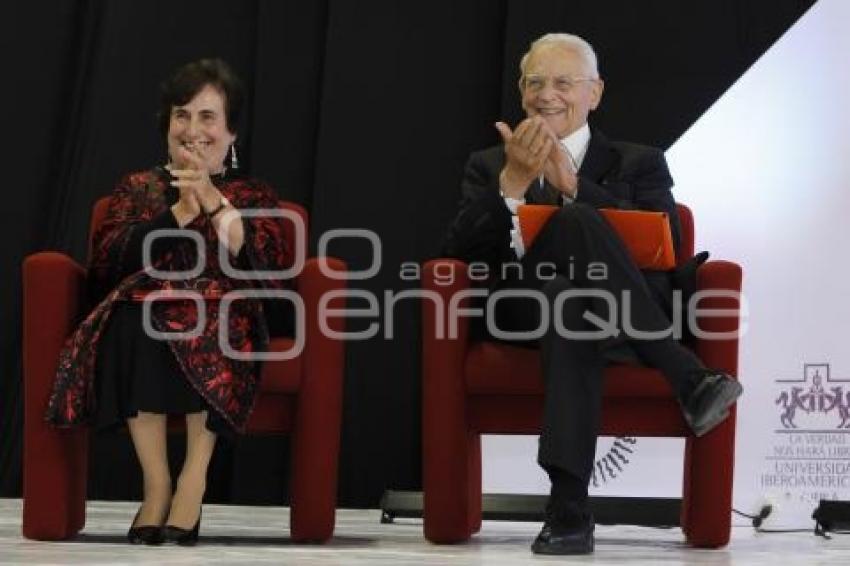 ALAIN TOURAINE RECIBE DOCTORADO HONORIS CAUSA IBERO PUEBLA