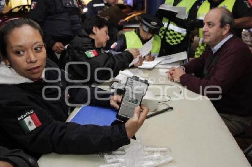 OPERATIVO ALCOHOLÍMETRO