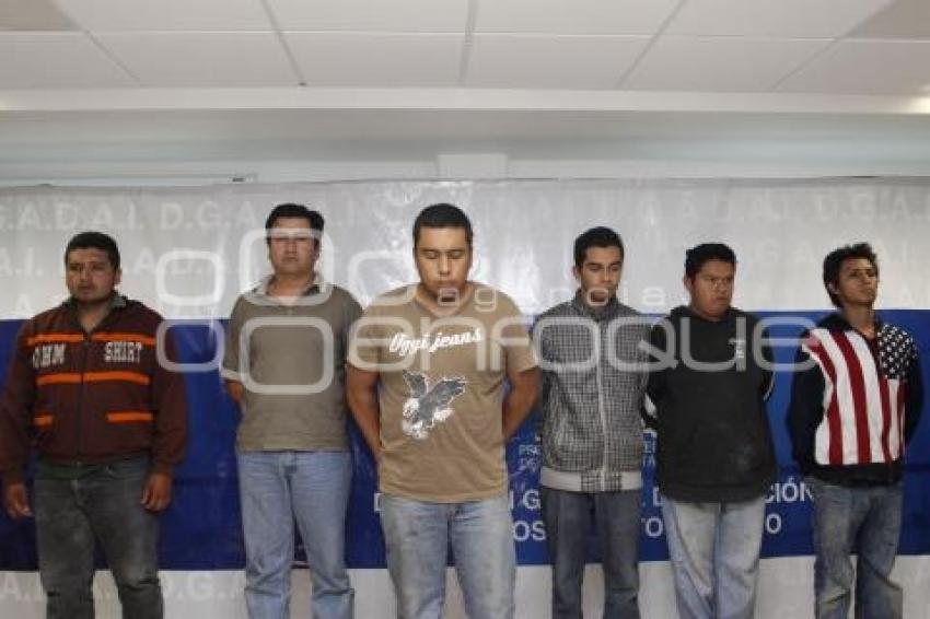 DGADAI. PRESENTACIÓN DE SECUESTRADORES