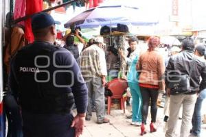 RETIRAN AMBULANTES EN SAN MARTÍN TEXMELUCAN