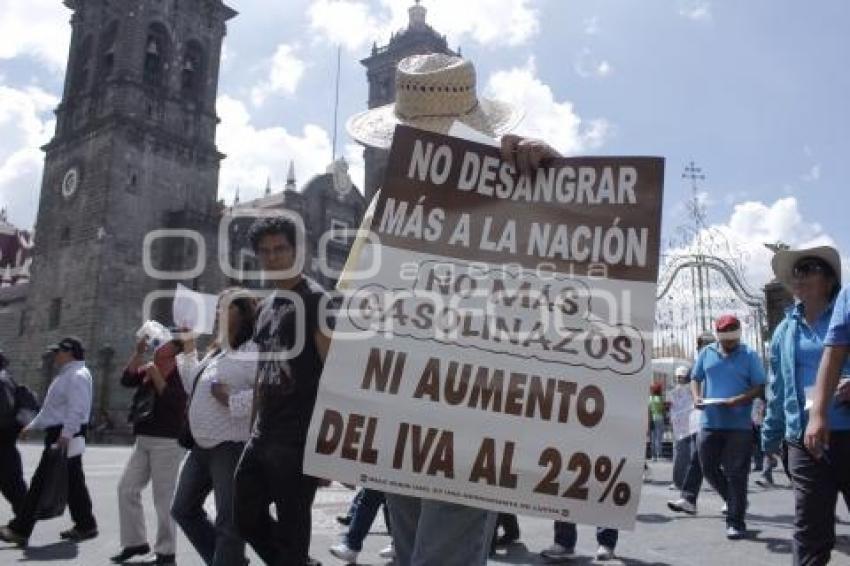 MANIFESTACIÓN MAESTROS