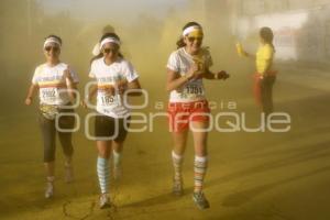 CARRERA . THE RUN COLOR . PARQUE ECOLOGICO