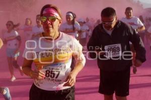 CARRERA . THE RUN COLOR . PARQUE ECOLOGICO