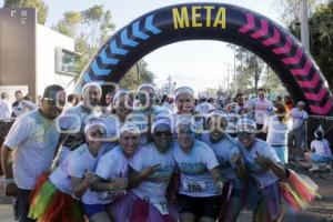 CARRERA . THE RUN COLOR . PARQUE ECOLOGICO