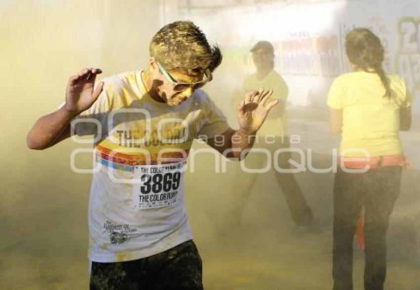 CARRERA . THE RUN COLOR . PARQUE ECOLOGICO