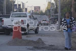 ABREN CIRCULACIÓN CALZADA ZAVALETA