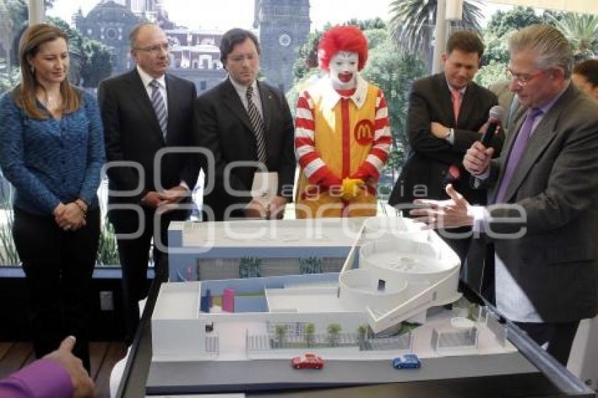ANUNCIA DIF CONSTRUCCIÓN DE CENTRO INFANTIL RONALD MC DONALD