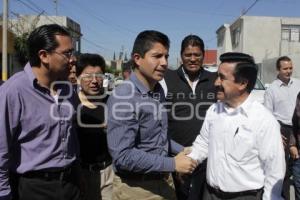 INICIO DE OBRA EN LOMAS DEL SUR