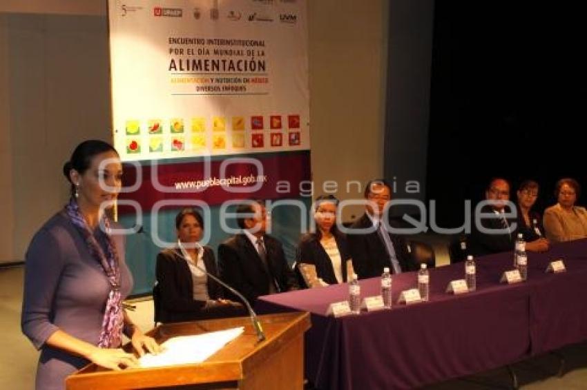ENCUENTRO INTERINSTITUCIONAL. ALIMENTACIÓN