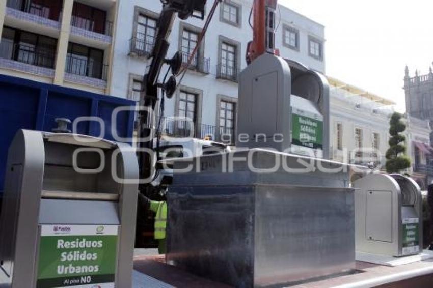 AYUNTAMIENTO . CONTENEDORES SOTERRADOS