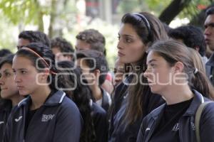 ABANDERAN SELECCIÓN IBERO PUEBLA