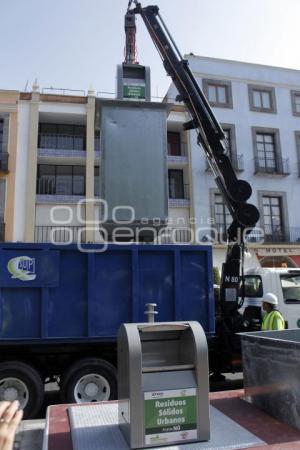 AYUNTAMIENTO . CONTENEDORES SOTERRADOS