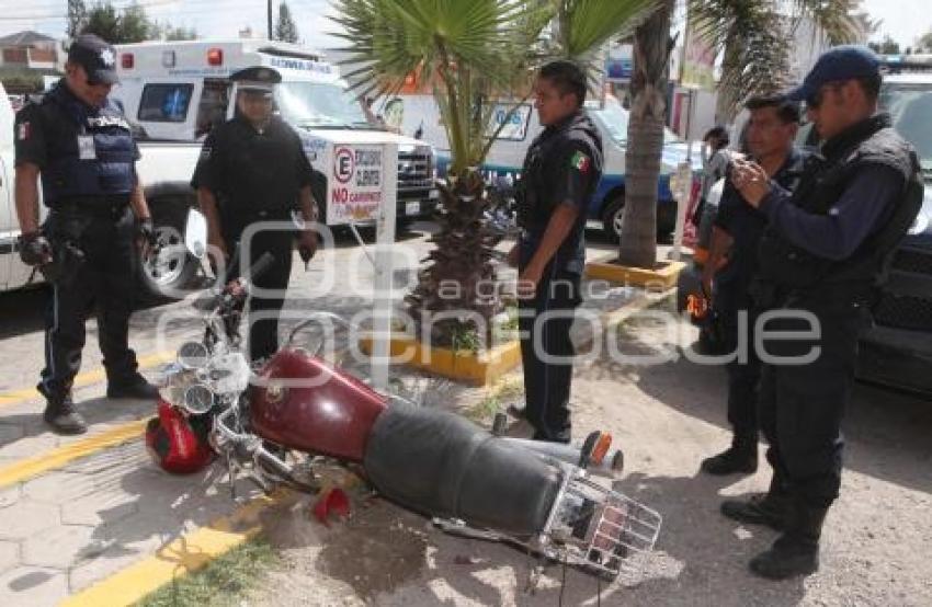 ACCIDENTE DE MOTOCICLETA