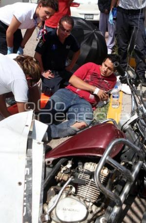ACCIDENTE DE MOTOCICLETA