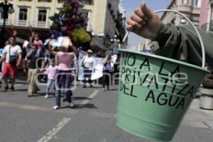 NO A LA PRIVATIZACIÓN DEL AGUA