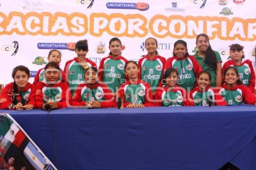 BAYONETAS GANADORAS FESTIVAL MUNDIAL DE MINIBALONCESTO  ARGENTINA