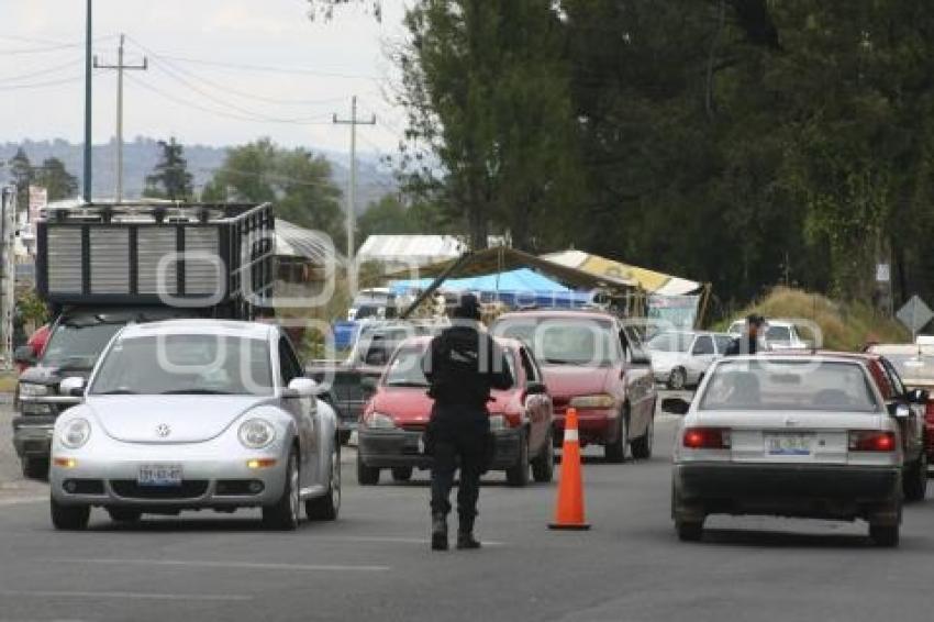 OPERATIVO POLICÍA FEDERAL TEXMELUCAN