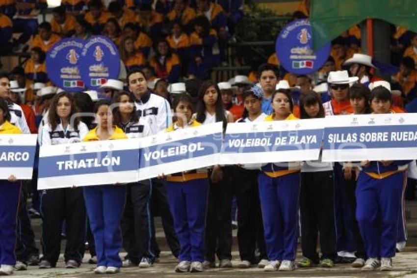 INAUGURACIÓN OLIMPIADA Y PARALIMPIADA ESTATAL