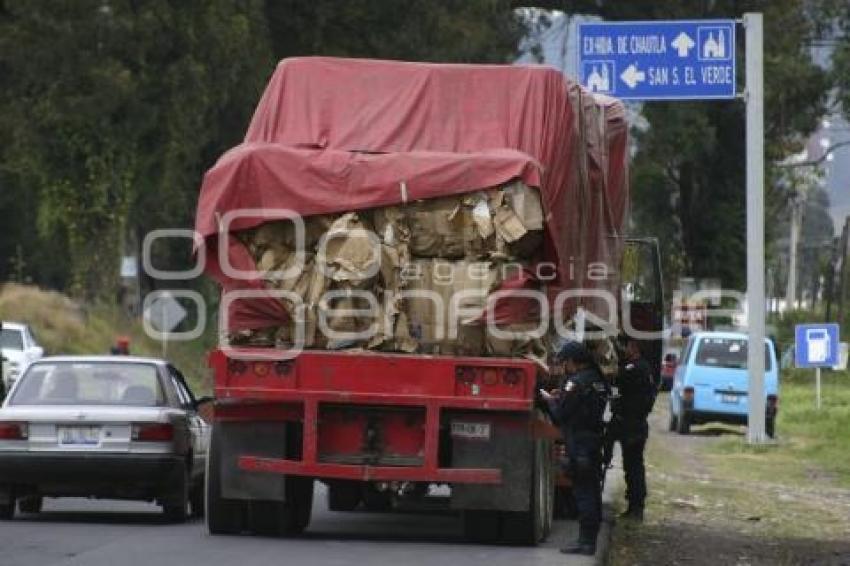 OPERATIVO POLICÍA FEDERAL TEXMELUCAN