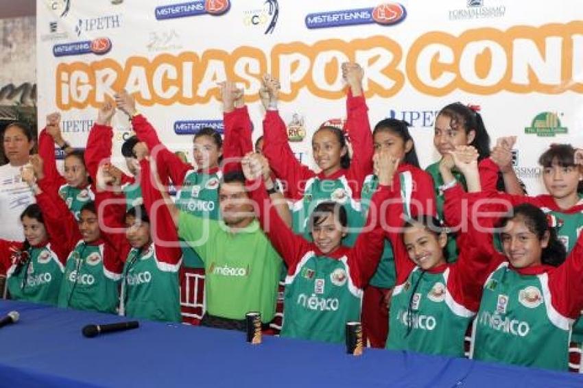 BAYONETAS GANADORAS FESTIVAL MUNDIAL DE MINIBALONCESTO ARGENTINA