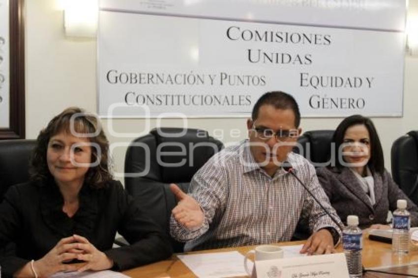 COMISIÓN DE GOBERNACIÓN Y EQUIDAD Y GÉNERO