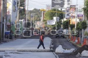 SUPERVISIÓN DE OBRA CONCRETO HIDRÁULICO 11 SUR