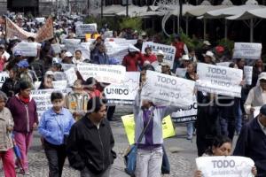 MANIFESTACIÓN SAN ANDRÉS CHOLULA. LÍMITES TERRITORIALES