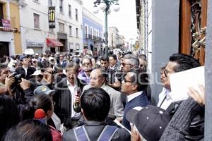 MANIFESTACIÓN SAN ANDRÉS CHOLULA. LÍMITES TERRITORIALES