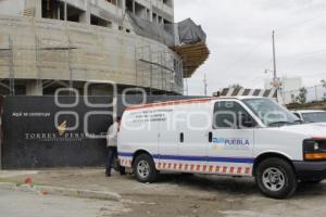MUERE TRABAJADOR EN TORRES PERSEO