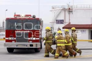 SIMULACRO DE FUGA DE GAS EN PEMEX