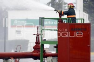 SIMULACRO DE FUGA DE GAS EN PEMEX