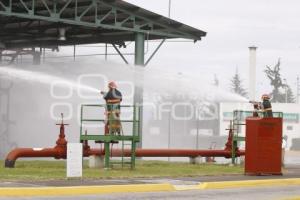 SIMULACRO DE FUGA DE GAS EN PEMEX