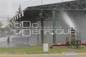 SIMULACRO DE FUGA DE GAS EN PEMEX