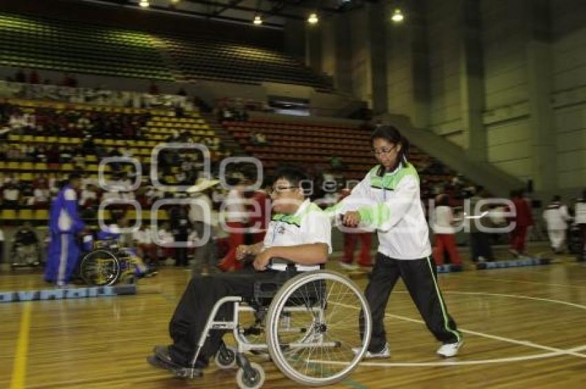 INAUGURAN JUEGOS PARA DEPORTISTAS CON PARÁLISIS