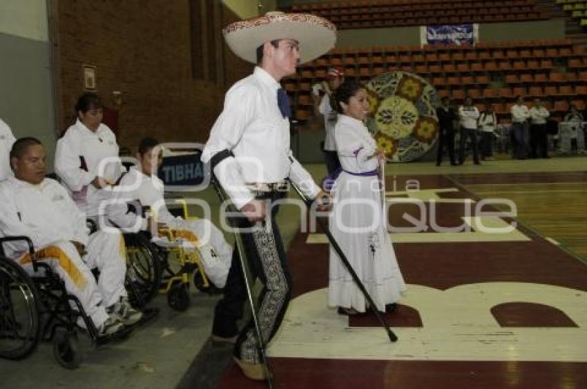 INAUGURAN JUEGOS PARA DEPORTISTAS CON PARÁLISIS