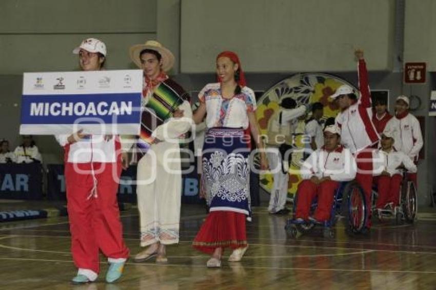 INAUGURAN JUEGOS PARA DEPORTISTAS CON PARÁLISIS