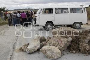 CIERRAN CAMINO A CHILTEPEQUE