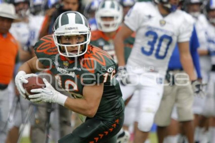 AZTECAS VS BORREGOS TEC MONTERREY SANTA FE . FUTBOL AMERICANO