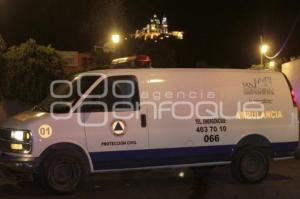 INCENDIO . BAR ZUNTRA