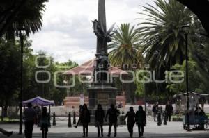 PASEO BRAVO . MONUMENTO A NICOLÁS BRAVO